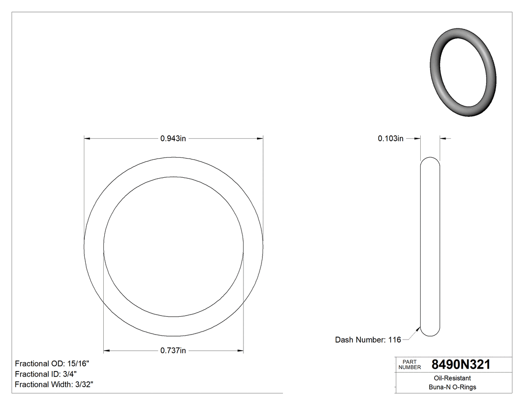 Technical drawing - 8490N32